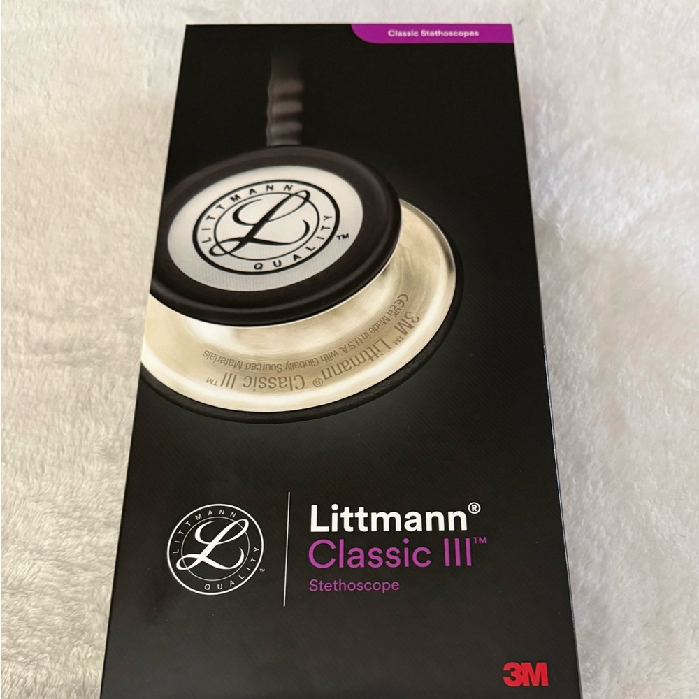 3M Littmann Classic III Stethoscope - Black